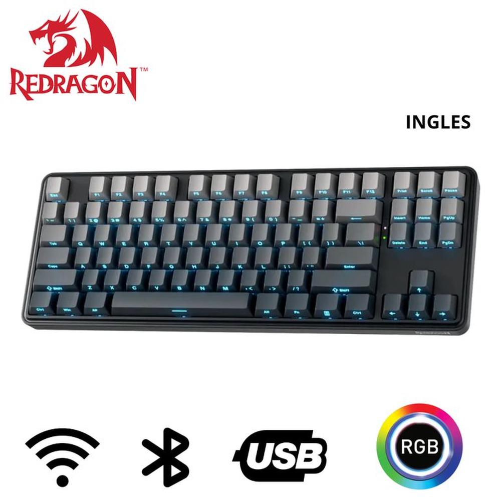 Teclado Redragon STARD BLADE RGB-PRO Wireless English K707 BLACK