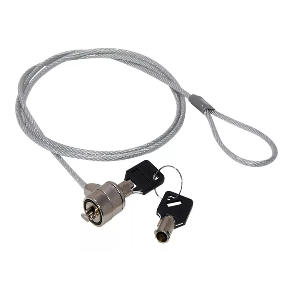 Cable de Seguridad para Laptop con Llave 180 cm