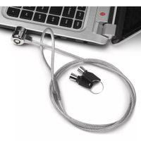Cable 180 Cm De Seguridad para Laptop con Llave