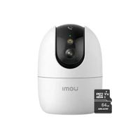 Cámara seguridad WiFi Ranger 2 Pro 3K 5MP + Micro SD 64GB para interiores Botón de llamada - IMOU