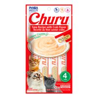 Snack para Gatos Churu Atún con Cangrejo
