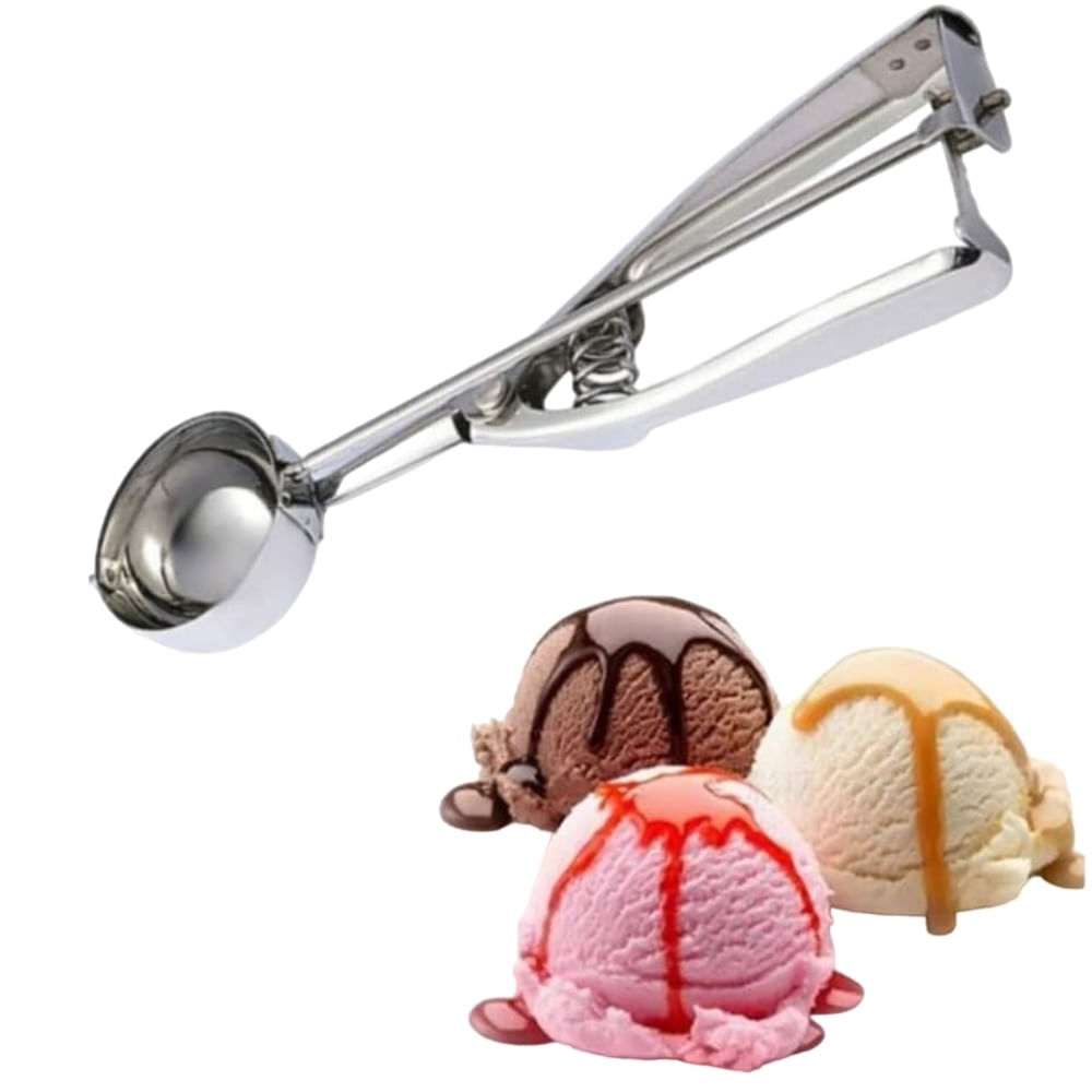 Cuchara para Helado Antiadherente Diseño de Aluminio para Helado 4 Cm