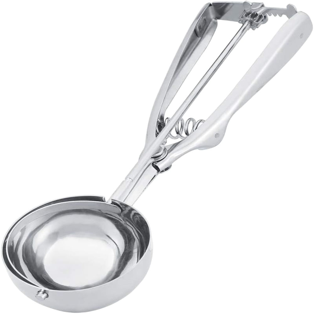 Cuchara Para Helado Con Gatillo 6 Cm Acero Inoxidable
