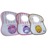 PACK 3 BABERO DE BEBES 100 ALGODON