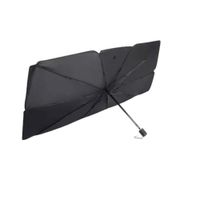 Tapasol Parabrisas para Auto Tipo Sombrilla Plegable Negro