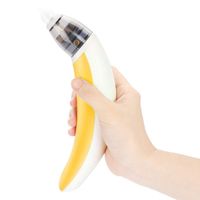 Aspirador Amarillo Eléctrico Nasal y Auditivo Seguro para Recién Nacidos y Bebés