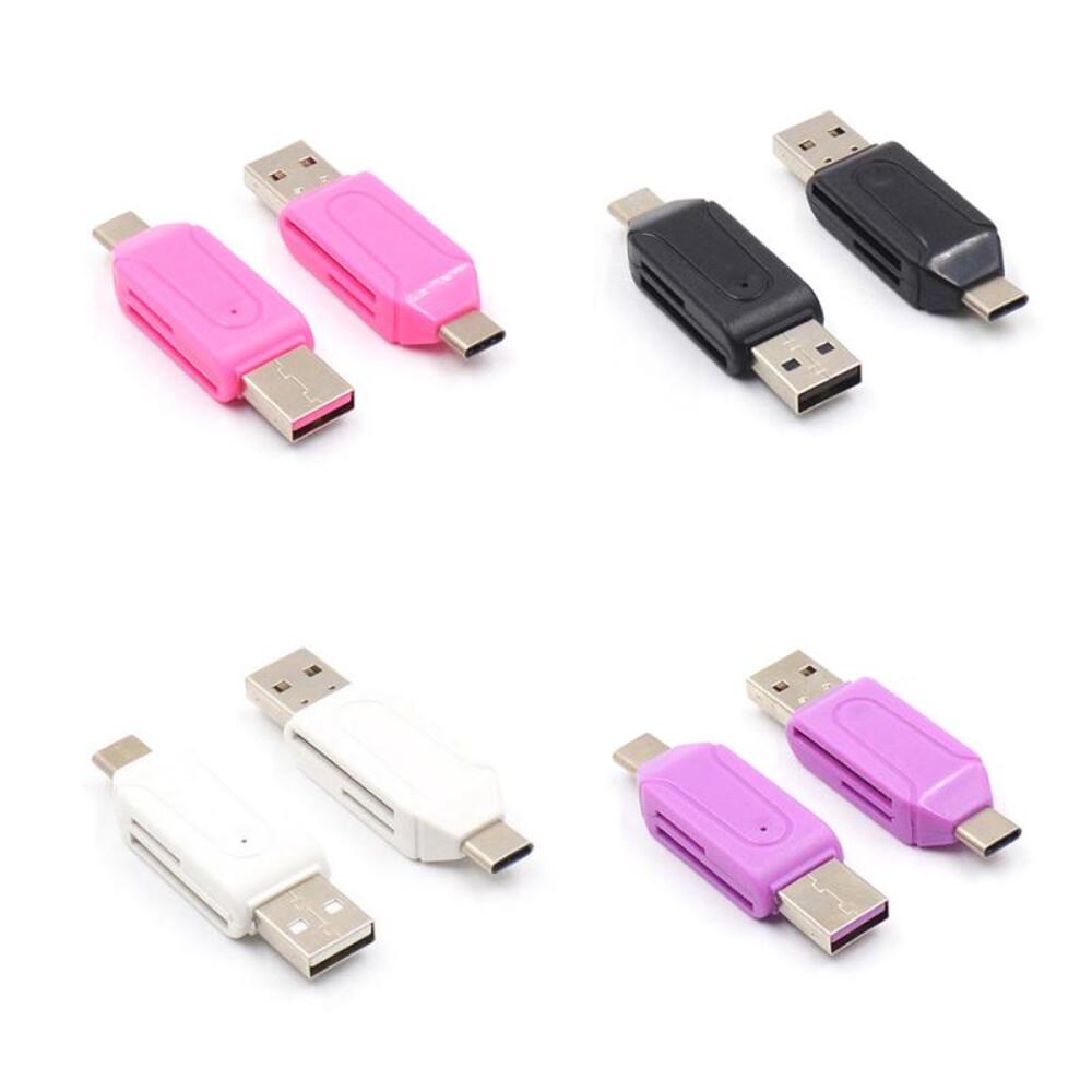 Adaptador de Tarjetas Sd Usb 3.0 Lector de Tarjetas Tipo C