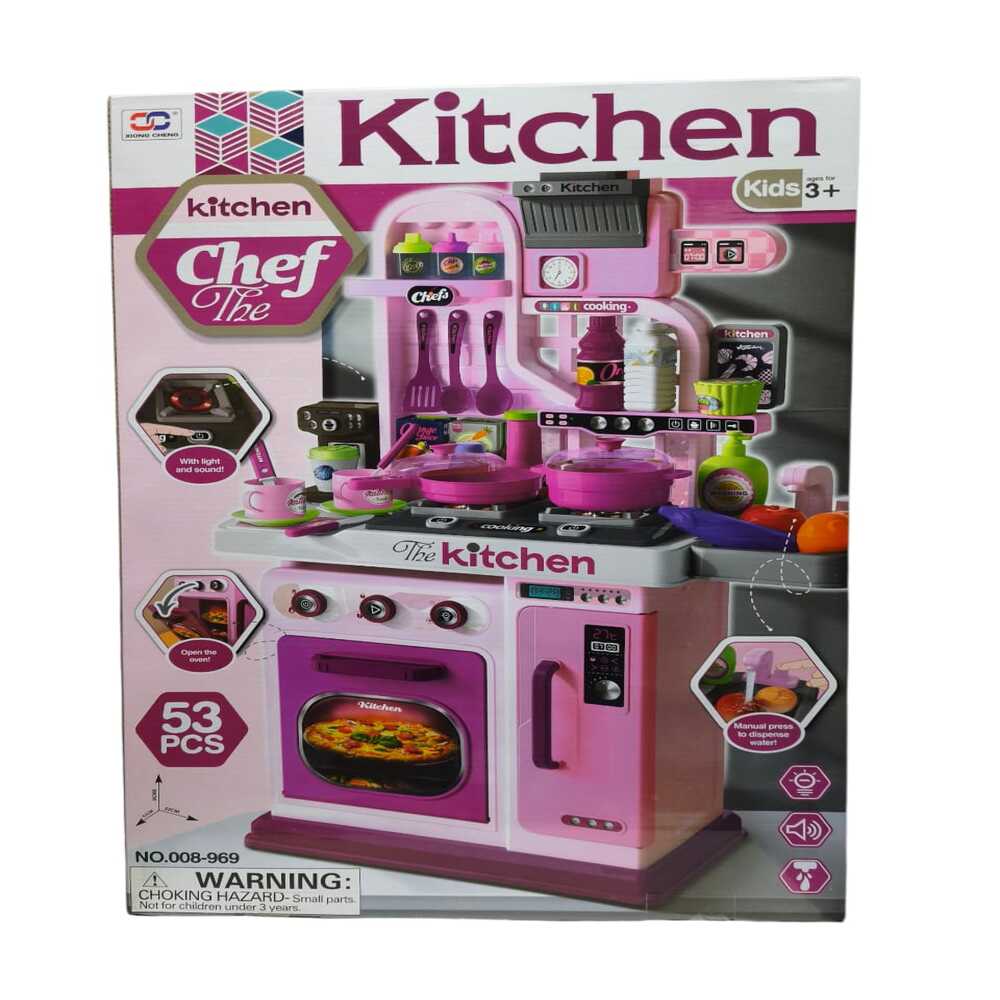 Juego de Cocina Infantil 53 pcs