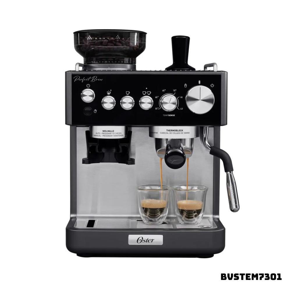 CAFETERA OSTER PERFECT BREW ESPRESSO ACCESORIOS INCLUIDOS - BVSTEM7301