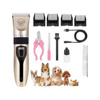 Set de Máquina Cortapelo Para Mascotas