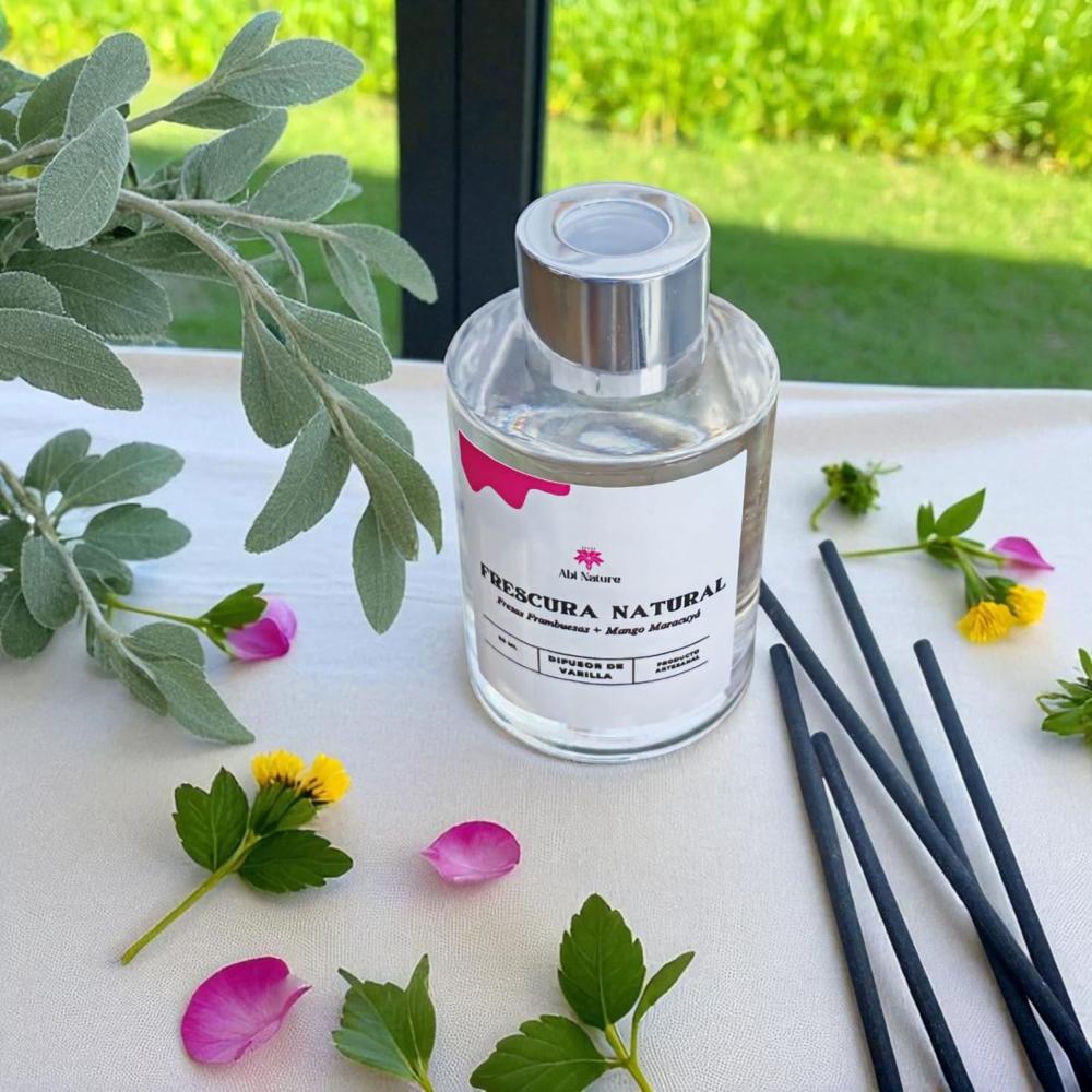DIFUSOR DE VARILLAS FRESCURA NATURAL 80 ML
