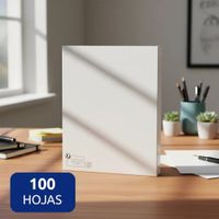 Paquete de 100 hojas térmicas sueltas 210x297mm A4 blanco