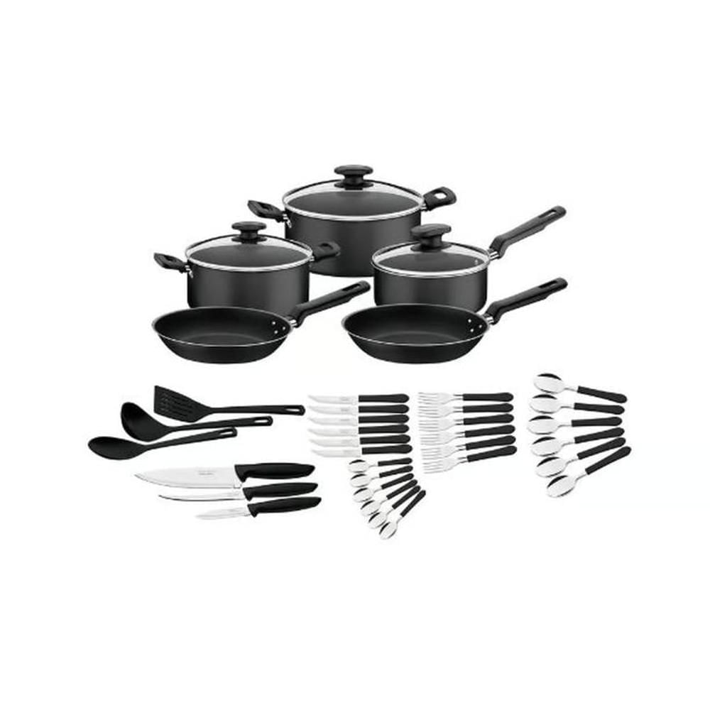 Juego de Ollas 38 Piezas Antiadherente Victoria Tramontina