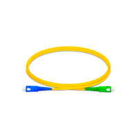 Patchcord de Fibra SC/APC-LC/UPC 3mm PVC G652D 3m Pack 20 Unid