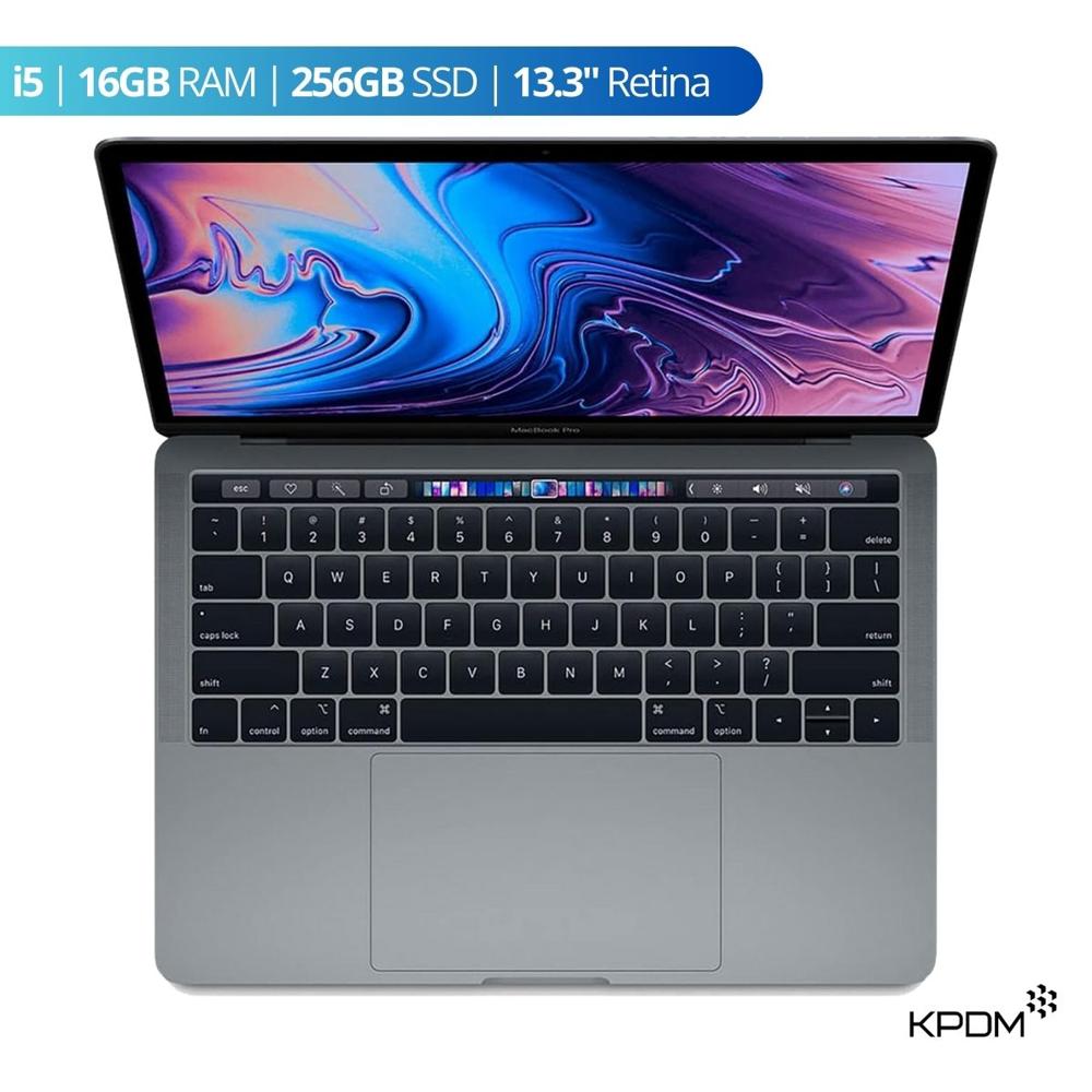 LAPTOP MACBOOK PRO 2018 TOUCH BAR i5 16GB 256GB 13.3"" GRIS ESPACIAL GRADO A REACONDICIONADO