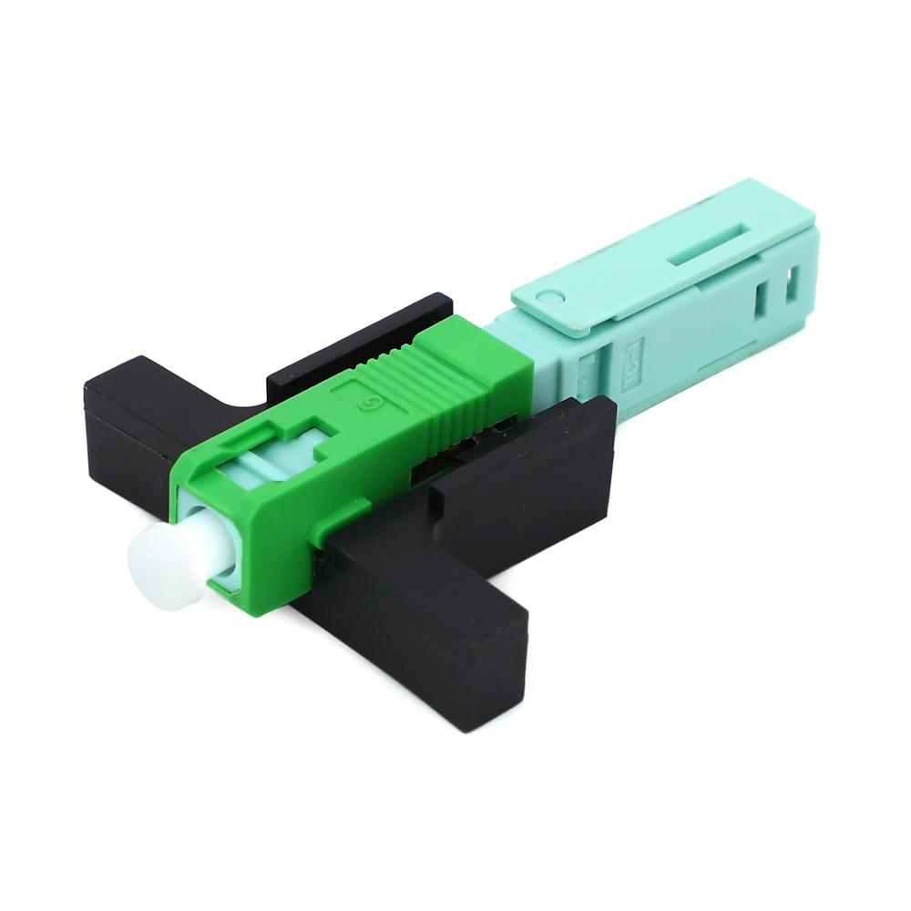 Conector Rápido SC/APC Tipo T Pack 50 Und. Fibra Óptica