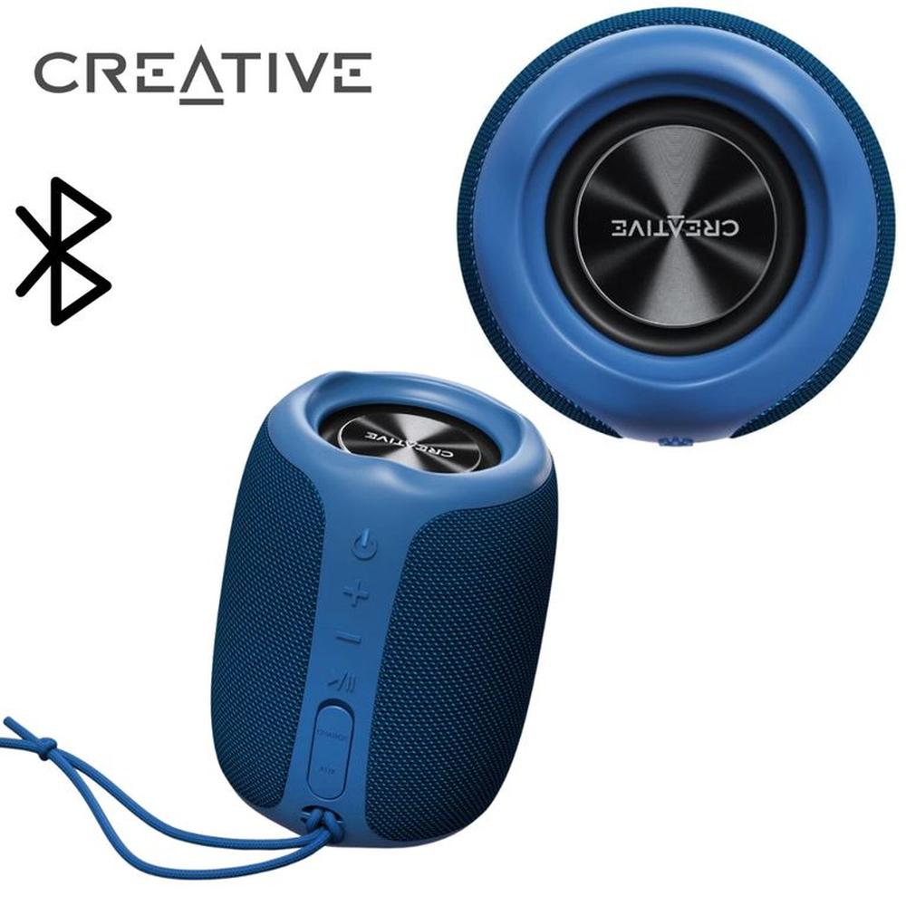 PARLANTE CREATIVE MUVO PLAY BLUETOOTH 10W IPX7 BLUE