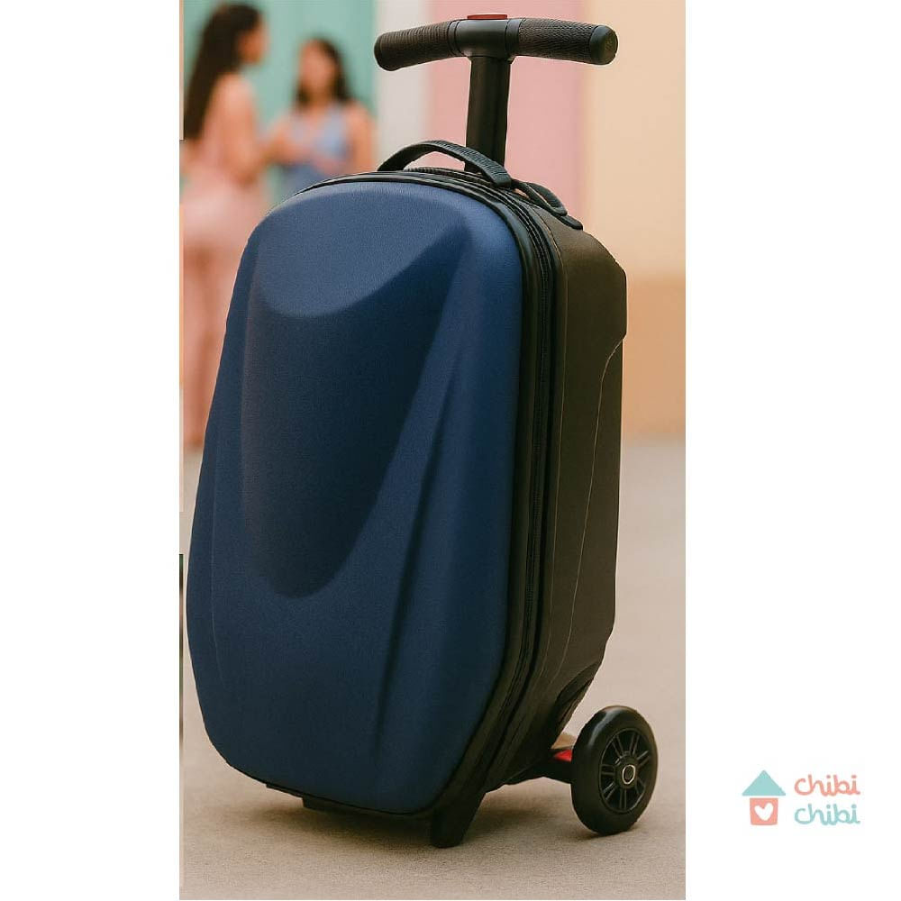 CARRY ON CON SCOOTER - AZUL