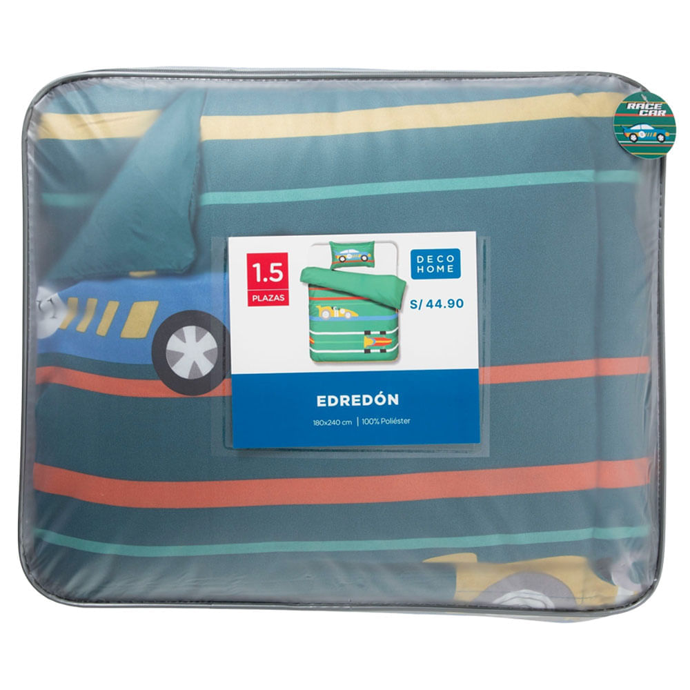 Edredones DECO HOME Race Cars Dis2 1.5 Plazas