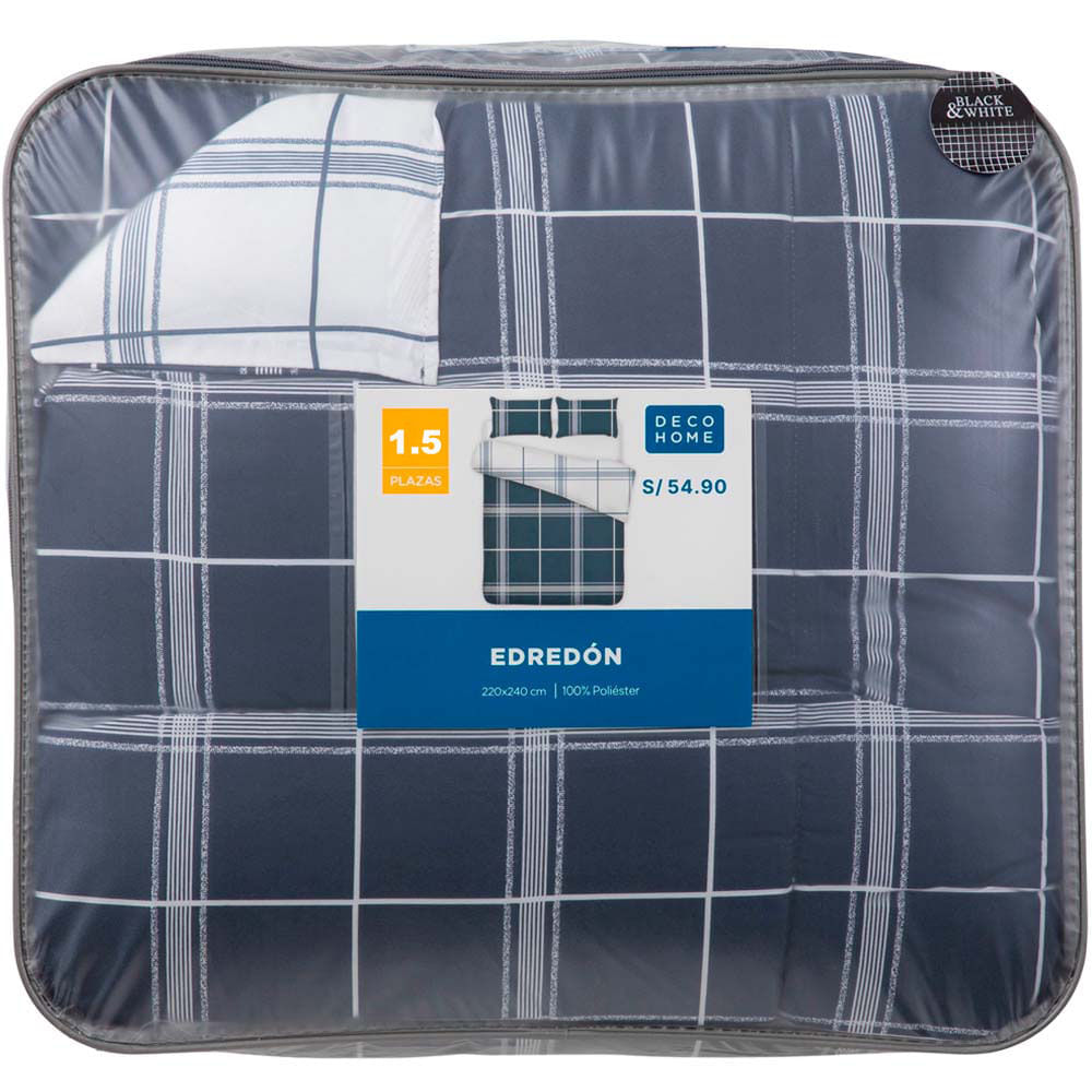 Edredones DECO HOME Black&White D2 1.5 Plazas