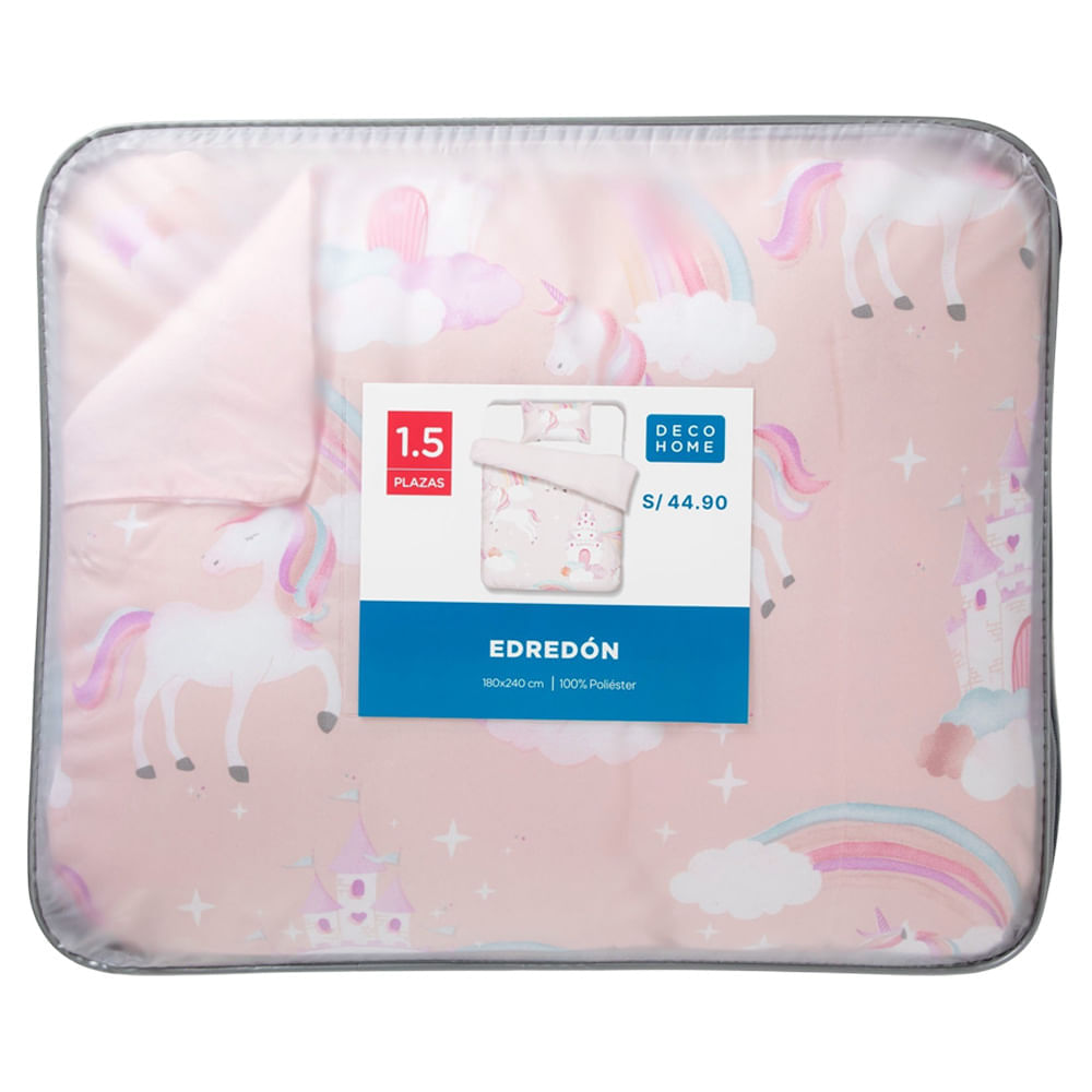 Edredones DECO HOME Unicorn 1.5 Plazas
