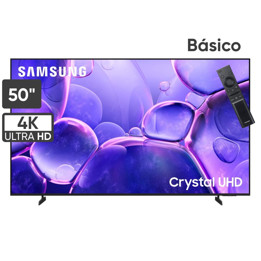 Televisor SAMSUNG CRYSTAL UHD 50"" UHD 4K Smart TV UN50U8000FGXPE