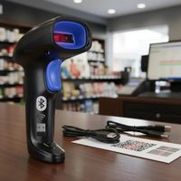 Lector Código de Barras Portátil Inalámbrico Bluetooth 2d 1d de Mano YHD-1100DB