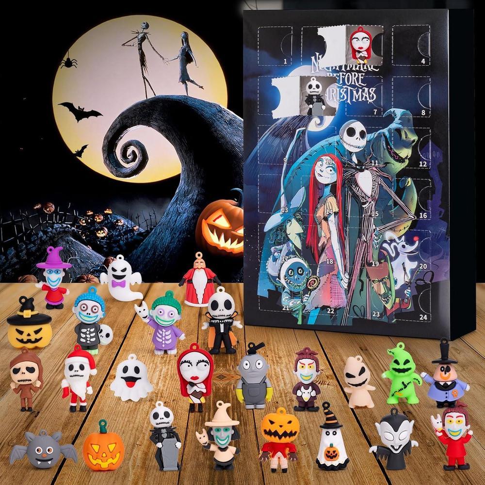 Calendario Adviento Halloween 2025, 24 coleccionables para niños y adultos Calendario Adviento Halloween 2025, 24 coleccionables para niños y adultos