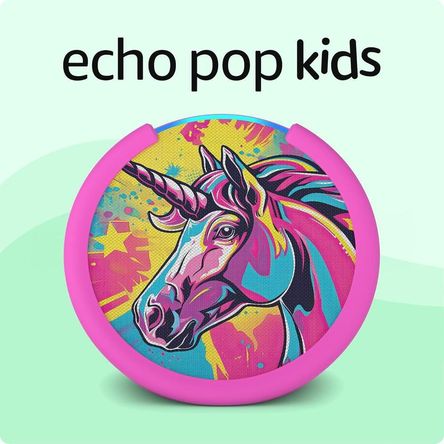 Parlante Amazon Echo Pop Kids Unicorn 6 Meses Kids+ Parlante Amazon Echo Pop Kids Unicorn 6 Meses Kids+