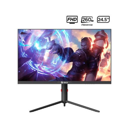 Monitor plano gaming TEROS TE-2472G 24.5' FHD VA 260 Hz 1 ms HDMI DP Monitor plano gaming TEROS TE-2472G 24.5' FHD VA 260 Hz 1 ms HDMI DP