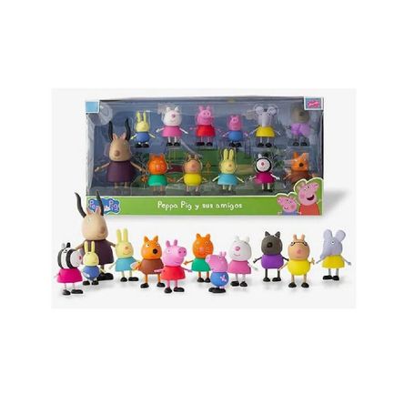 Set Peppa Pig y sus Amigos PP-12 Set Peppa Pig y sus Amigos PP-12