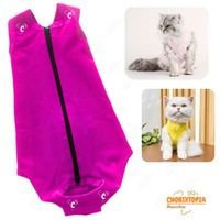 FAJA POST OPERATORIA MASCOTA-PERRA-GATA TALLA L-CHICLE