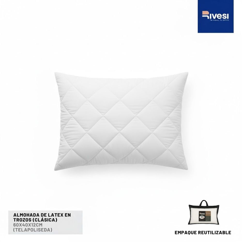 Almohada de trozos de latex Normal