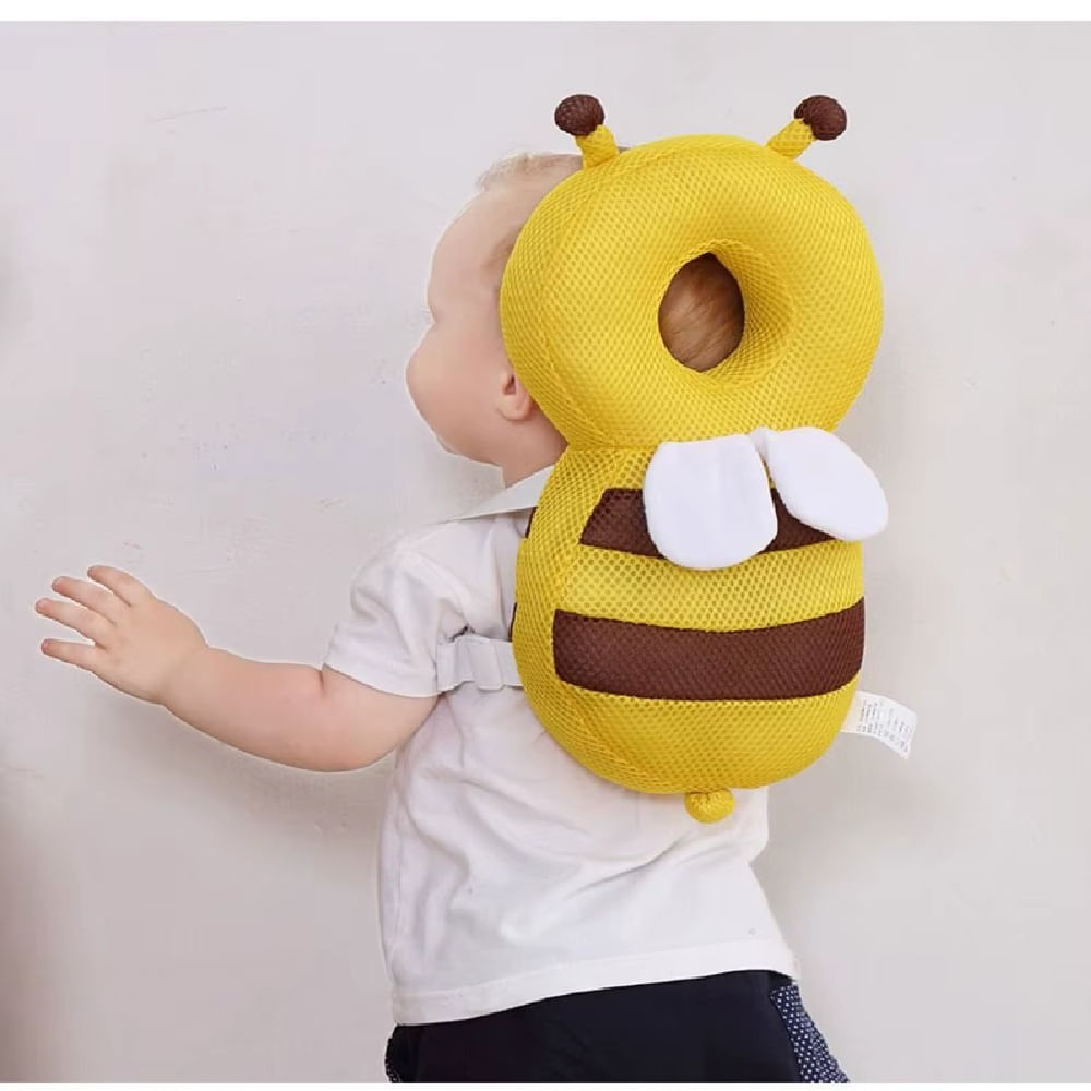 Protector De Cabeza Y Espalda Para Bebes Anticaida Abejita