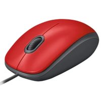 Mouse Logitech M110 Silent Color  Rojo
