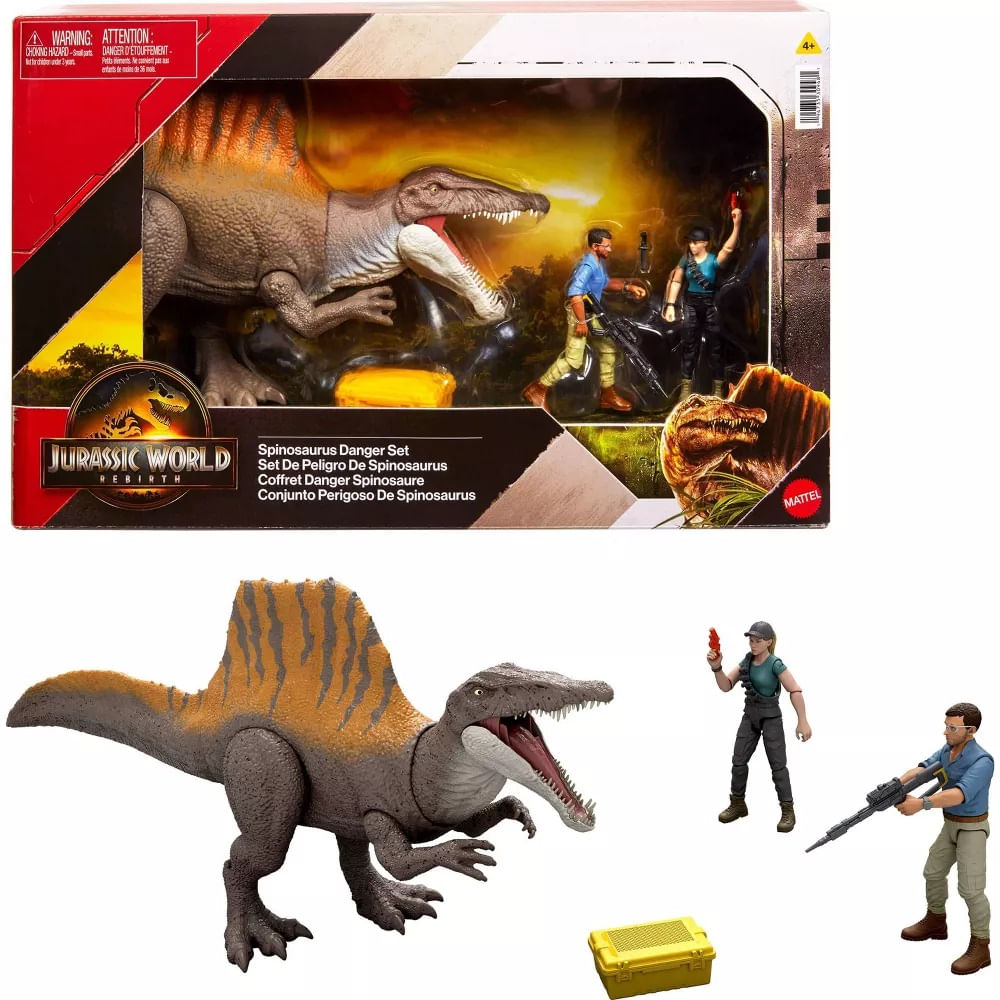 SPINOSAURUS DANGER SET JURASSIC WORLD
