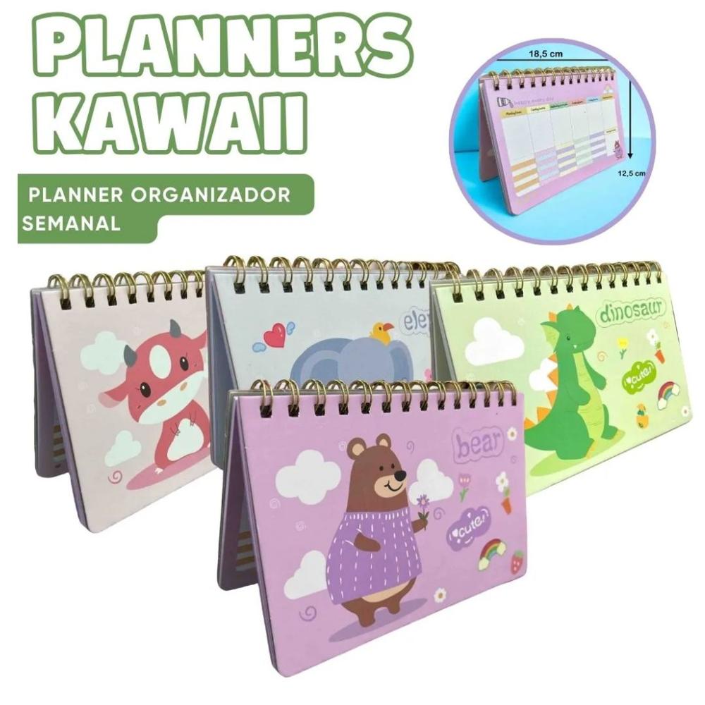Pack 2 Planner kawaii