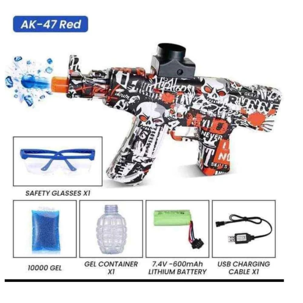 Pistola Lanzador Hidrogel Juguetes Niños Niñas Adultos Dual Mode