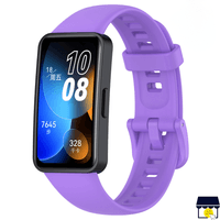 Correa de silicona para Huawei Band 8 9 10 Purpura