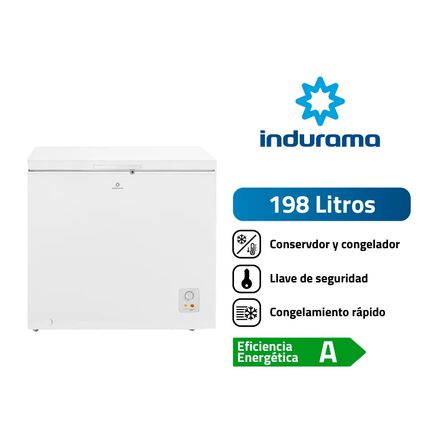 Congeladora Indurama Defrost 198 Litros CI-220BL CI-220BL Congeladora Indurama Defrost 198 Litros CI-220BL CI-220BL