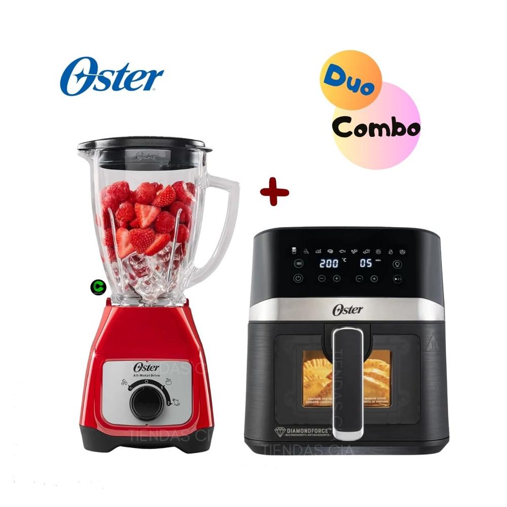 Pack Oster Licuadora BLSTKAGRRD y Freidora 4L CKSTAF40WDDF