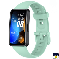 Correa de silicona para Huawei Band 8 9 10 Verde 2