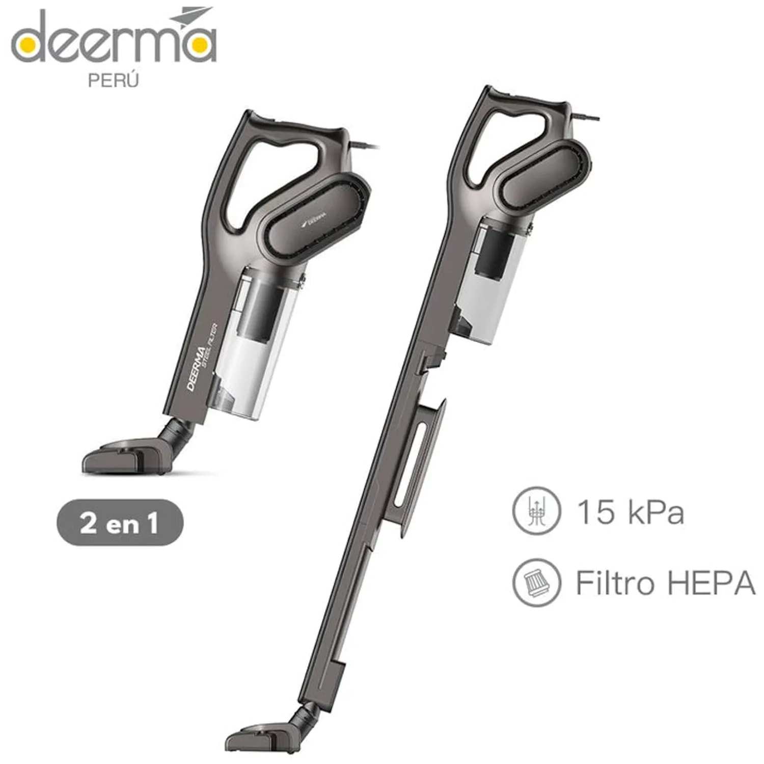 Aspiradora Multifuncional Deerma 2 en 1 Pro DX700S Doble Filtro