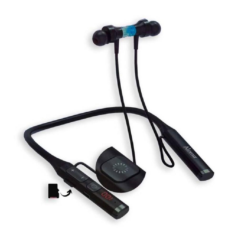 Audifonos Bluetooth Deportivos Alenur Z11 Uktra 80 Horas Negro