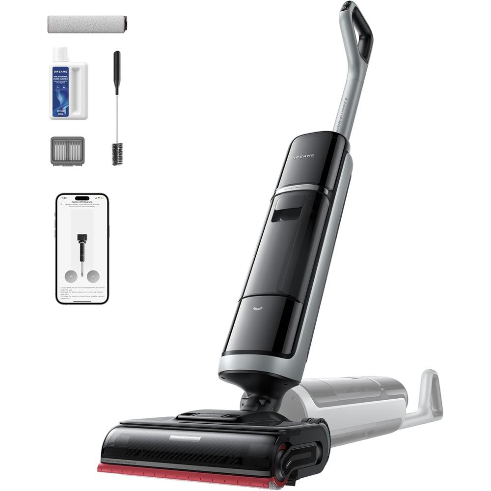 Dreame H15 Pro Heat aspiradora seco/húmedo con agua caliente | Negro