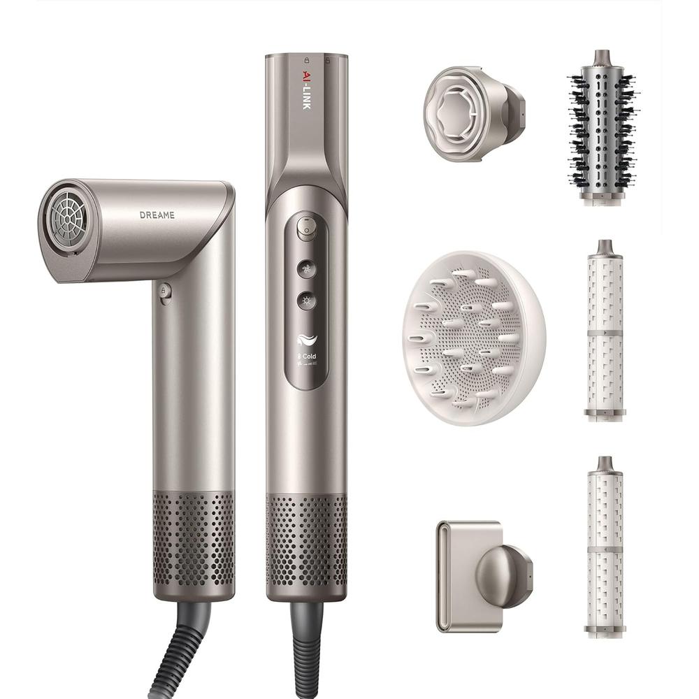 Dreame Dazzle secador y moldeador con motor rápido | Plateado