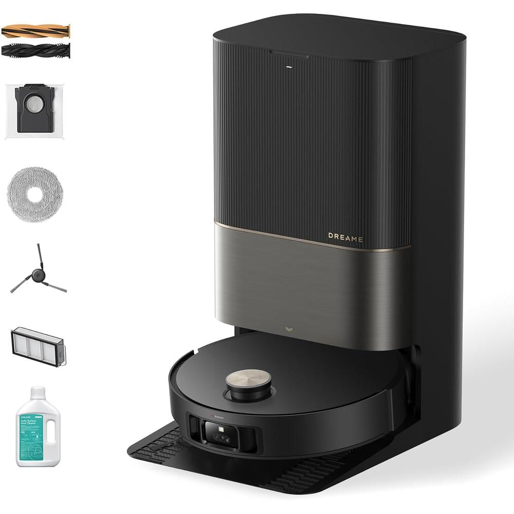 Dreame X50 robot aspirador con mopa autolimpiante | Negro