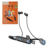 Audifonos Bluetooth Inalambrico Deportivo Hoco ES62 Negro 120 Horas
