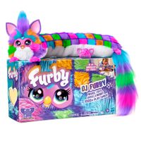 Peluche Furby Interactivo DJ Furby Neon Star Morado