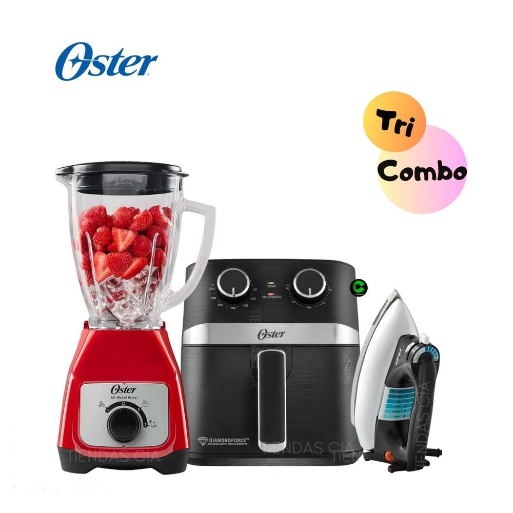 Combo Oster Licuadora 1.5 Litros - Freidora y Plancha